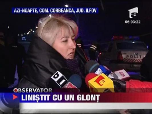 Un tanar a fost impuscat de un politist in Corbeanca