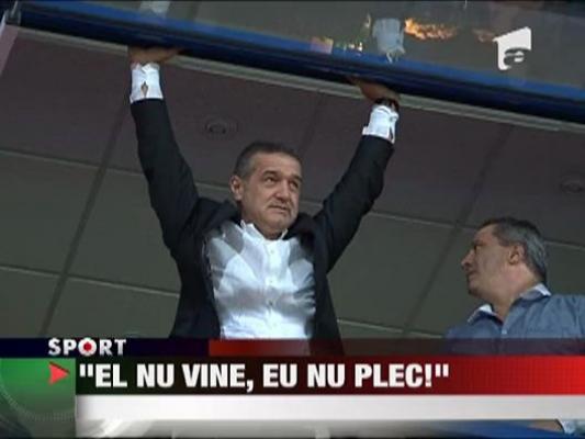 Mihai Stoica: "Piturca nu vine, eu nu plec!"