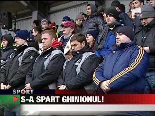 S-a spart ghinionul!