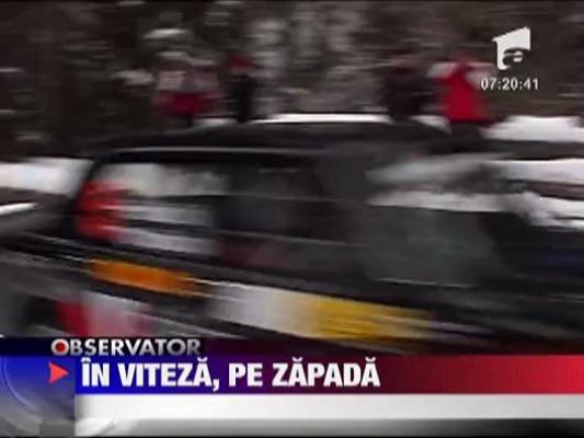 Raliu pe zapada in Muntii Harghitei