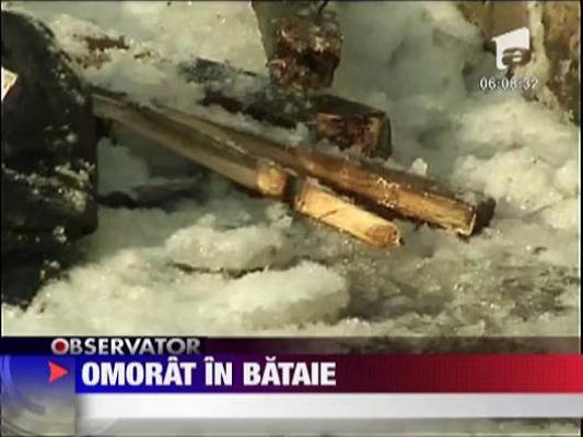 Update: Ucis in bataie chiar in curtea proprie