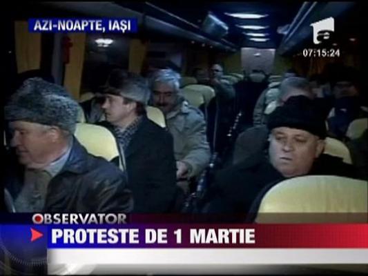 Militarii ies din nou in strada