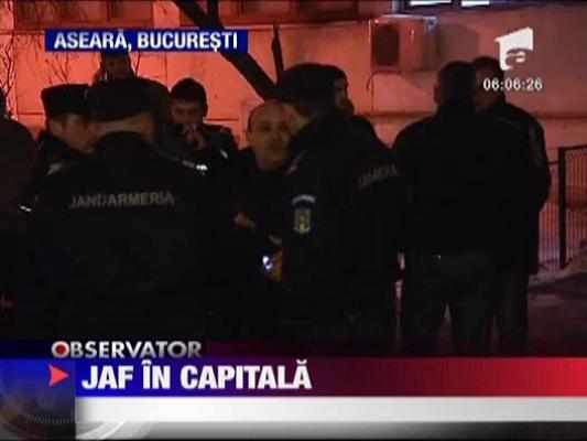 Jaf la casieria unei companii de cablu TV in Capitala