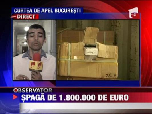 Spaga de 1.800.000 de euro la ANAF