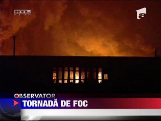 Tornada de foc in Budapesta