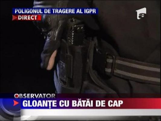Politistii, in bataia gloantelor"