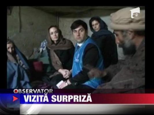 Angelina Jolie, vizita surpriza in Afganistan