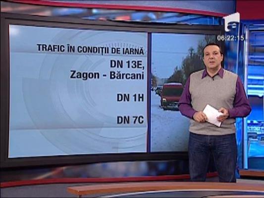 Trafic in conditii de iarna