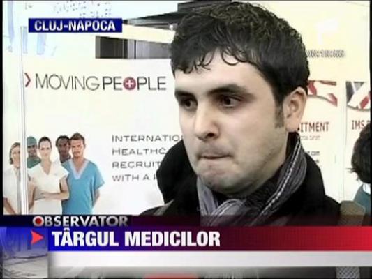 Targ pentru medici la Cluj