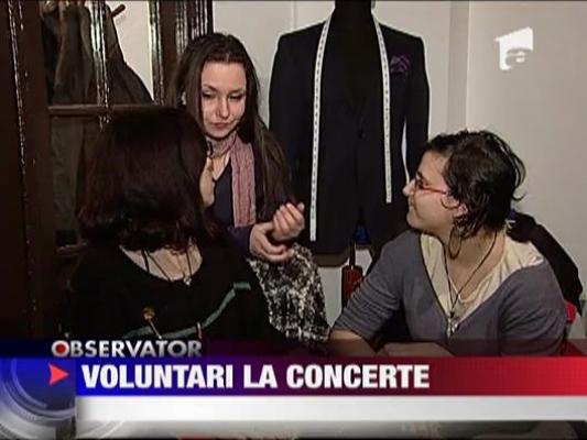 Voluntari la concerte