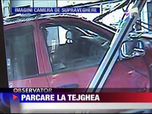 IMAGINI SOCANTE / Parcare la tejghea