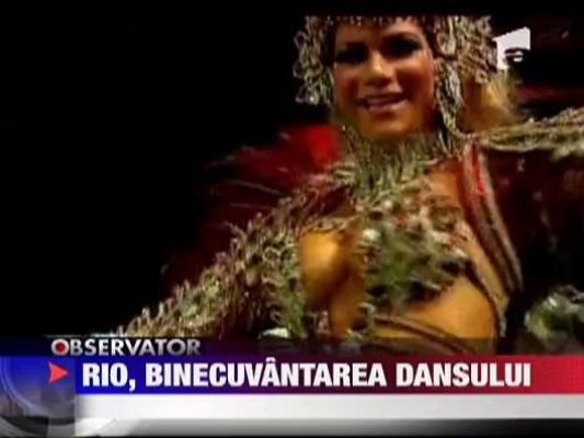 Explozie de culoare si ritmuri ametitoare pe strazile din Rio de Janeiro