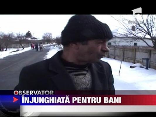 Batrana de 87 de ani ucisa pentru bani