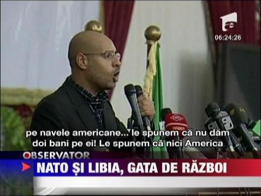 NATO si Libia, gata de razboi