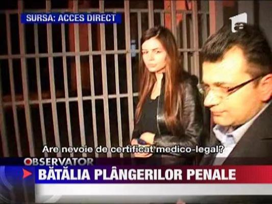 Monica Columbeanu a mai depus o plingere la politie