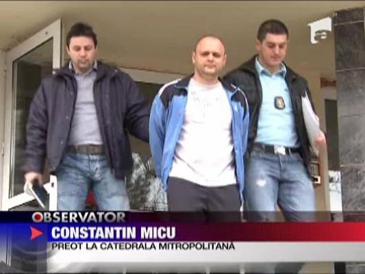 Incendiatorul Catedralei din Timisoara a fost dus in instanta cu propunere de arestare