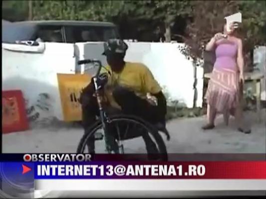 Jonglerii pe bicicleta