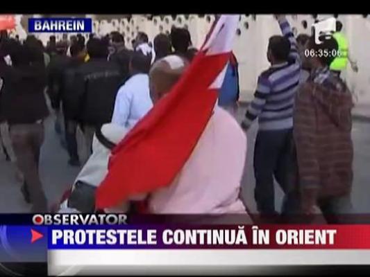 Protestele violente continua in Orientul Mijlociu