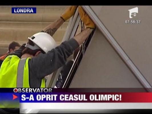 Incident jenant pentru organizatorii Jocurilor Olimpice