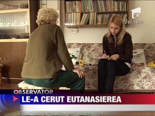 O femeie din Timisoara cere sa fie eutanasiata pentru ca s-a saturat de justitia din tara