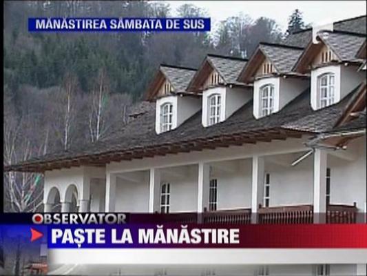 Paste la manastire