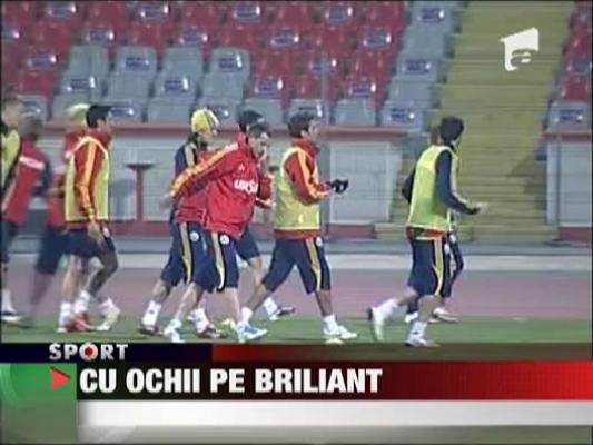 Chivu a efectuat primul antrenament cu tricolorii
