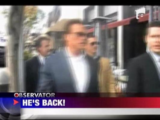 Arnold Schwarzenegger revine la actorie