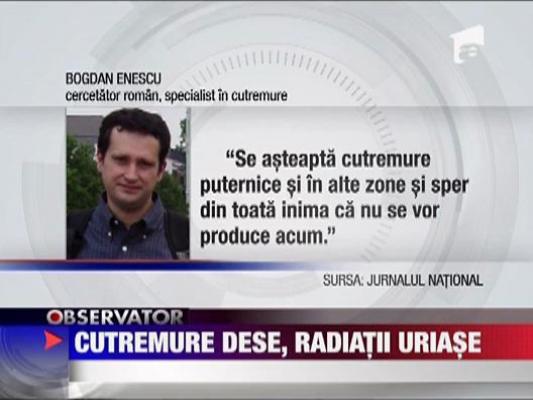 Radiatii uriase in Japonia