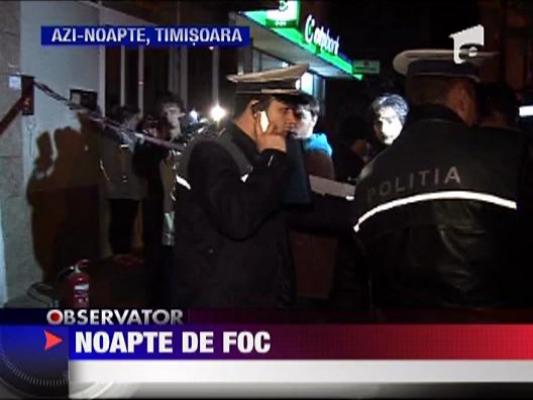 Un salon de frumusete a luat foc din cauza unui aparat de bronzat