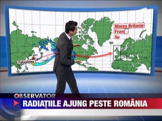 Norul radioactiv de la Fukushima va ajunge in Romania