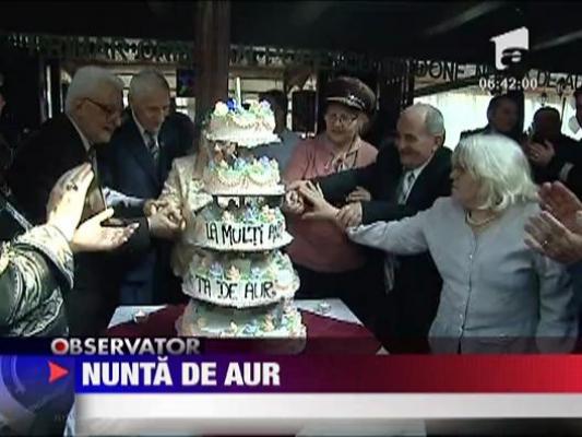 50 de cupluri bucurestene au sarbatorit "nunta de aur"