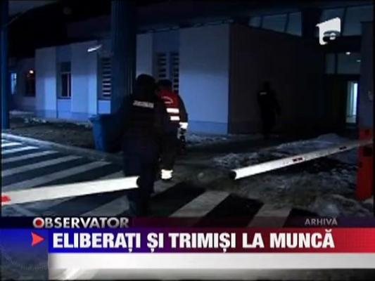 Jumatate din politistii de la Albita, eliberati