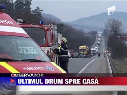 Accident cumplit in Bistrita
