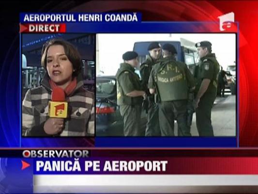 Amenintare cu bomba pe aeroportul Otopeni