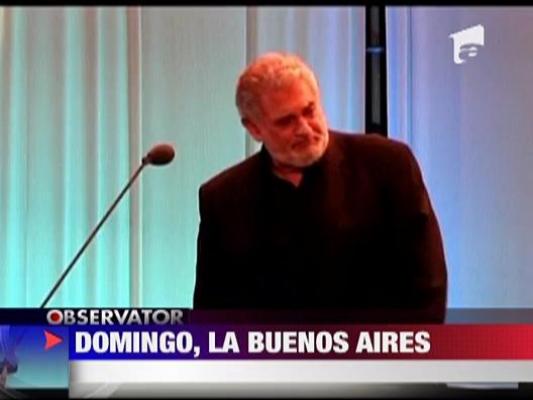 Placido Domingo, la Buenos Aires