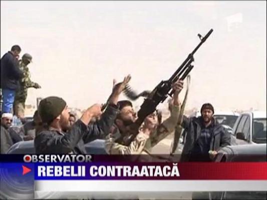 Rebelii libieni au pornit la contraatac