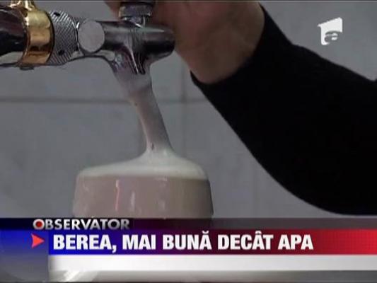 Berea se vinde mai bine decat apa