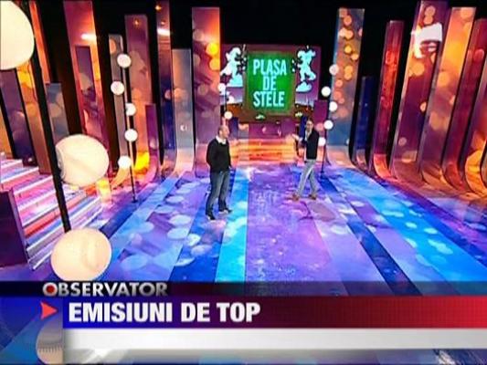 Antena 1, emisiuni de top