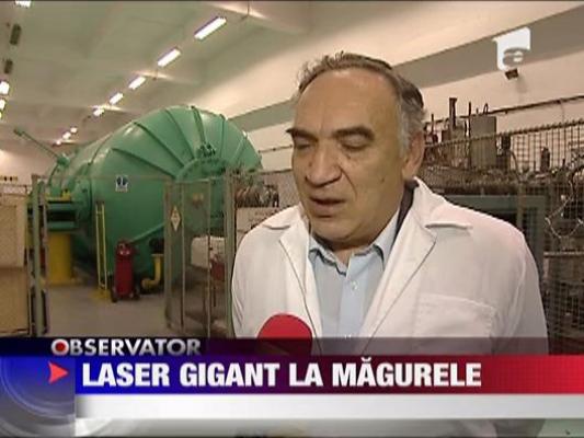 Laser gigant la Magurele