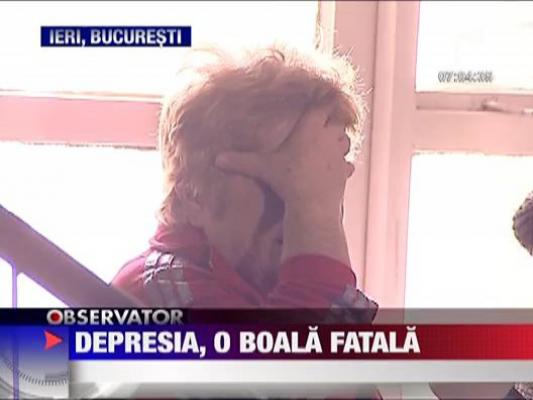 S-a ucis din frica de boala