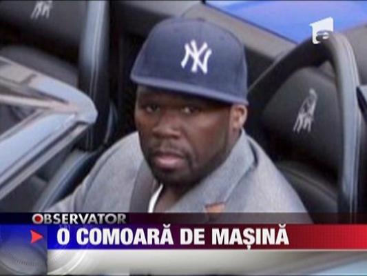 Rapperul 50 Cent a dat 300 de mii de dolari pentru o masina