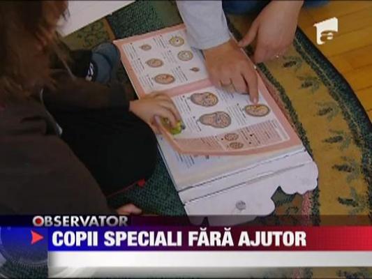 Autistii, copii speciali, fara ajutor