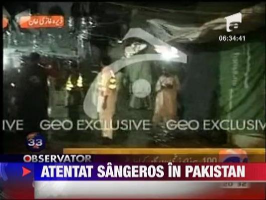 Atentat sangeros in Pakistan