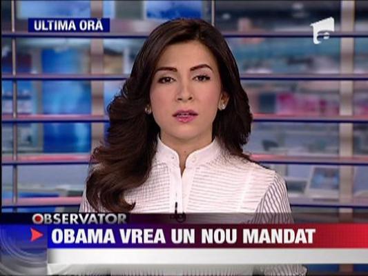 Obama vrea un nou mandat