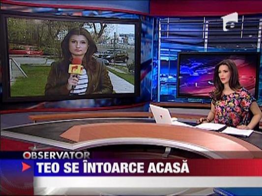 Teo Trandafir se intoarce acasa