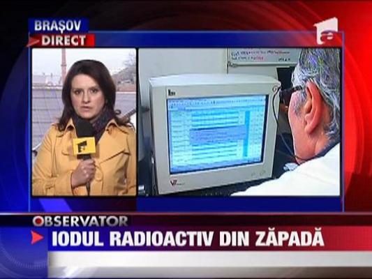 Iod radioactiv in zapada de pe muntele Ceahlau