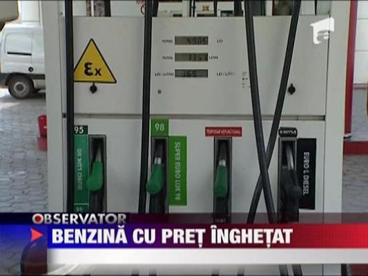 Guvernul vrea sa inghete pretul carburantilor