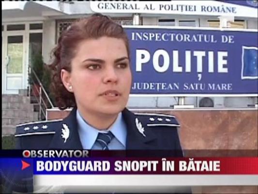 Bodyguard snopit in bataie de doi clienti nemultumiti