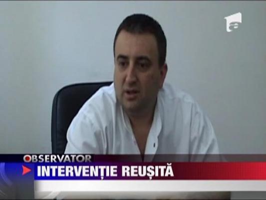 Tumoare de peste 7 kilograme extirpata cu succes