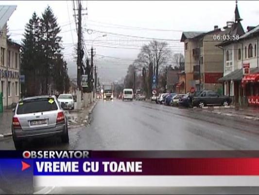 Vremea rea continua in Bucegi si Maramures